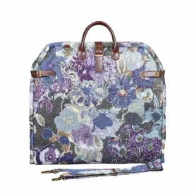 Abstract Blue Carpet Garment Bag