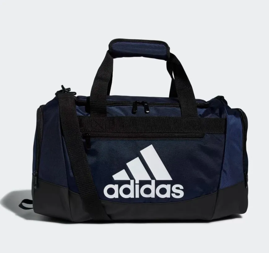 adidas Defender IV Small Duffel Bag Navy Blue