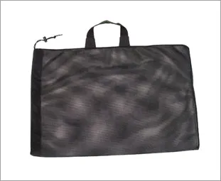 Akona 28" x 19" Mesh Drawstring Bag - Durable Nylon Snorkel Gear Organizer with Embroidered Handle