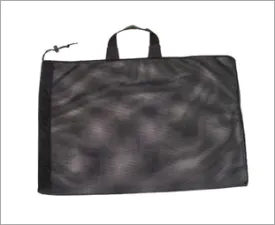 Akona 28" x 19" Mesh Drawstring Bag - Durable Nylon Snorkel Gear Organizer with Embroidered Handle