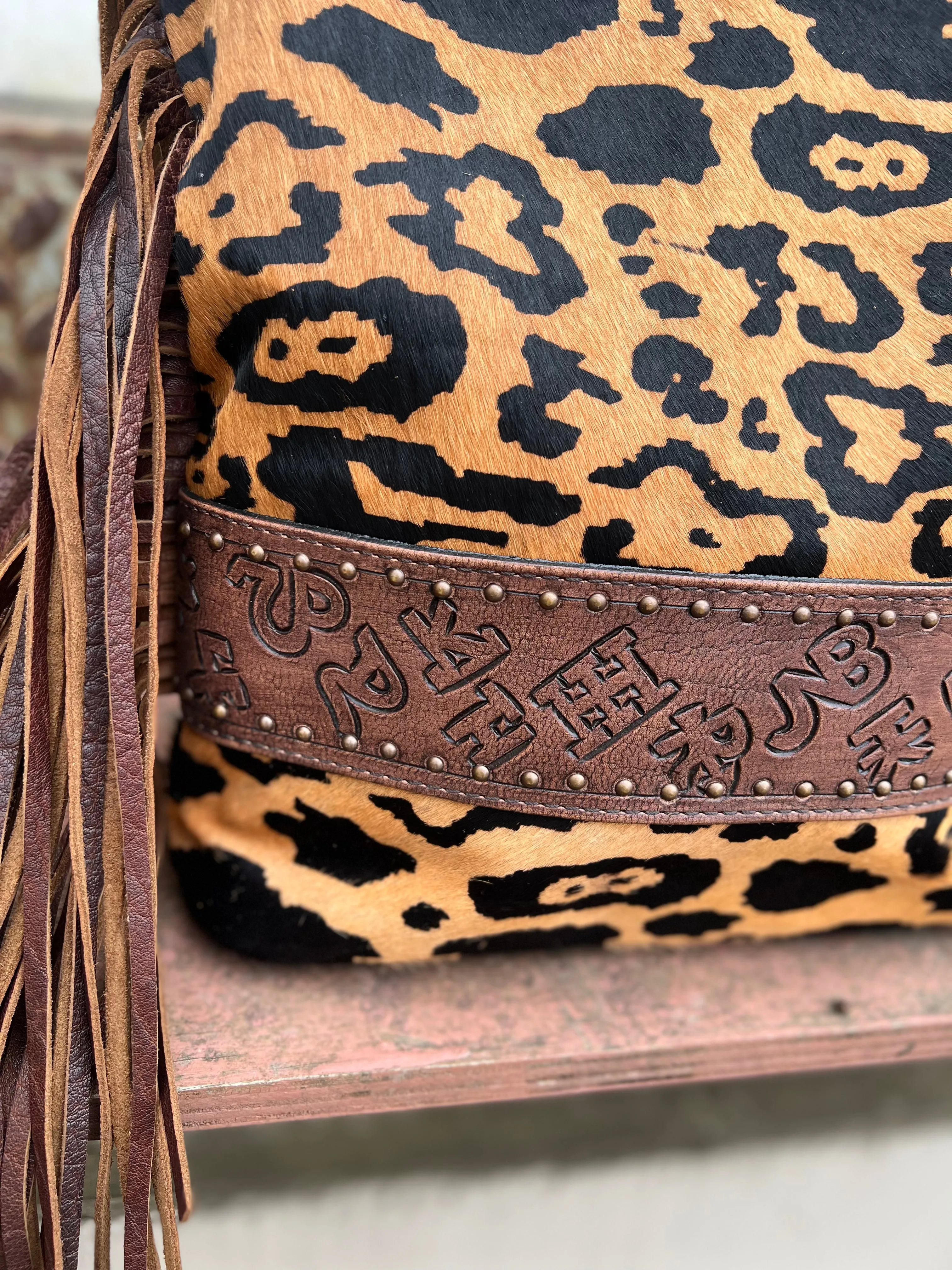 Arliana Fringe Purse (Jaguar)