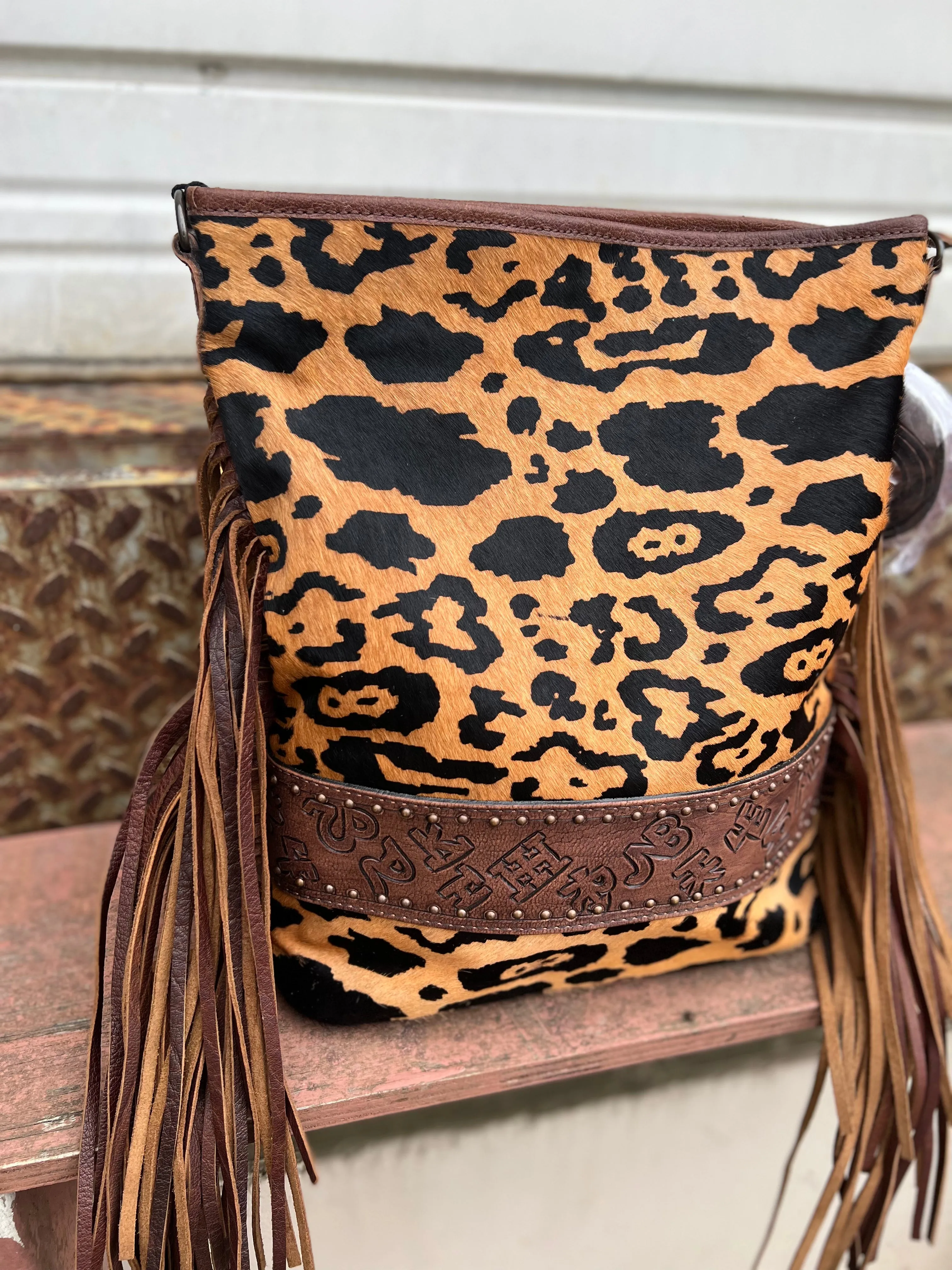 Arliana Fringe Purse (Jaguar)