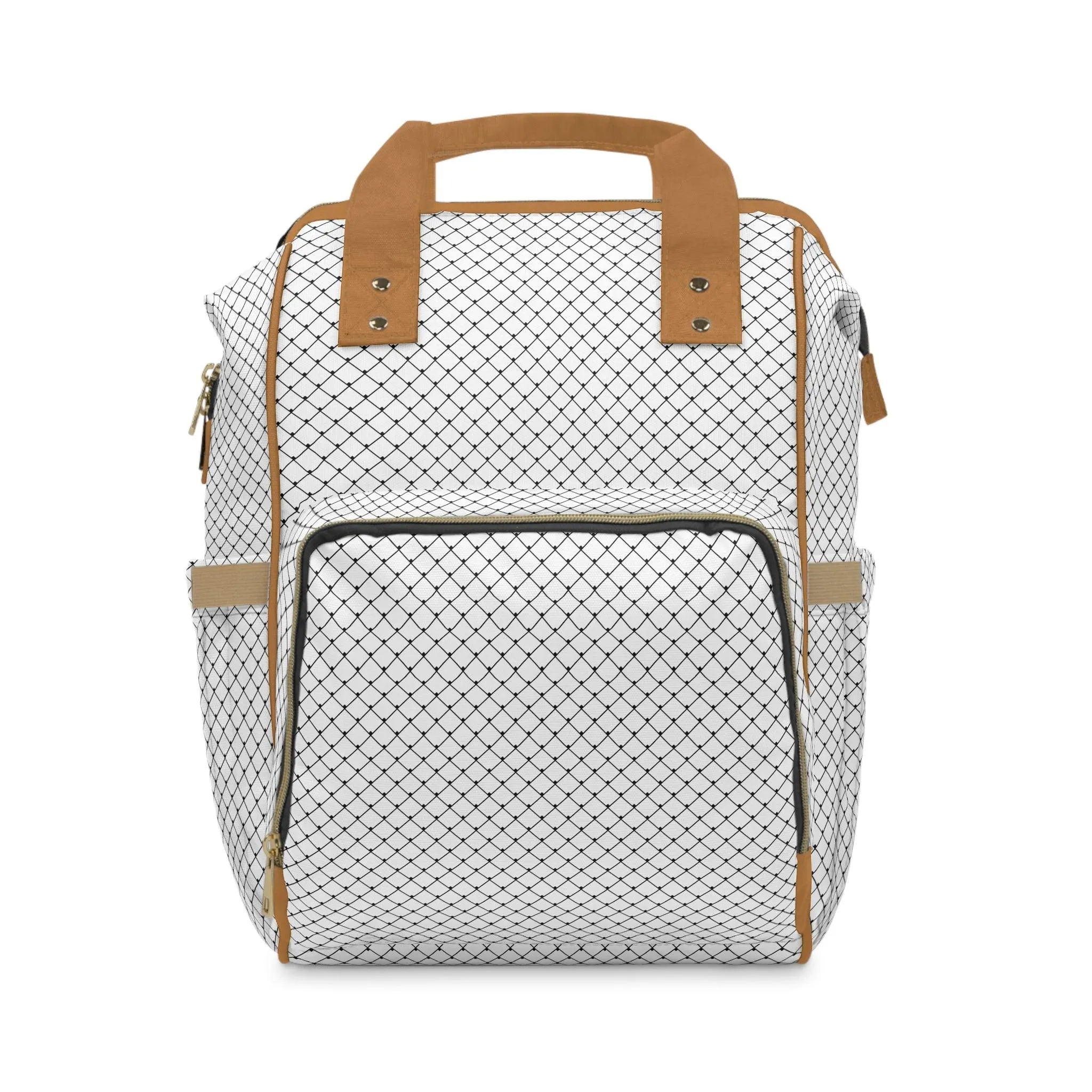 Artistic Luxury Diaper Backpack for Fashion-Forward Parents