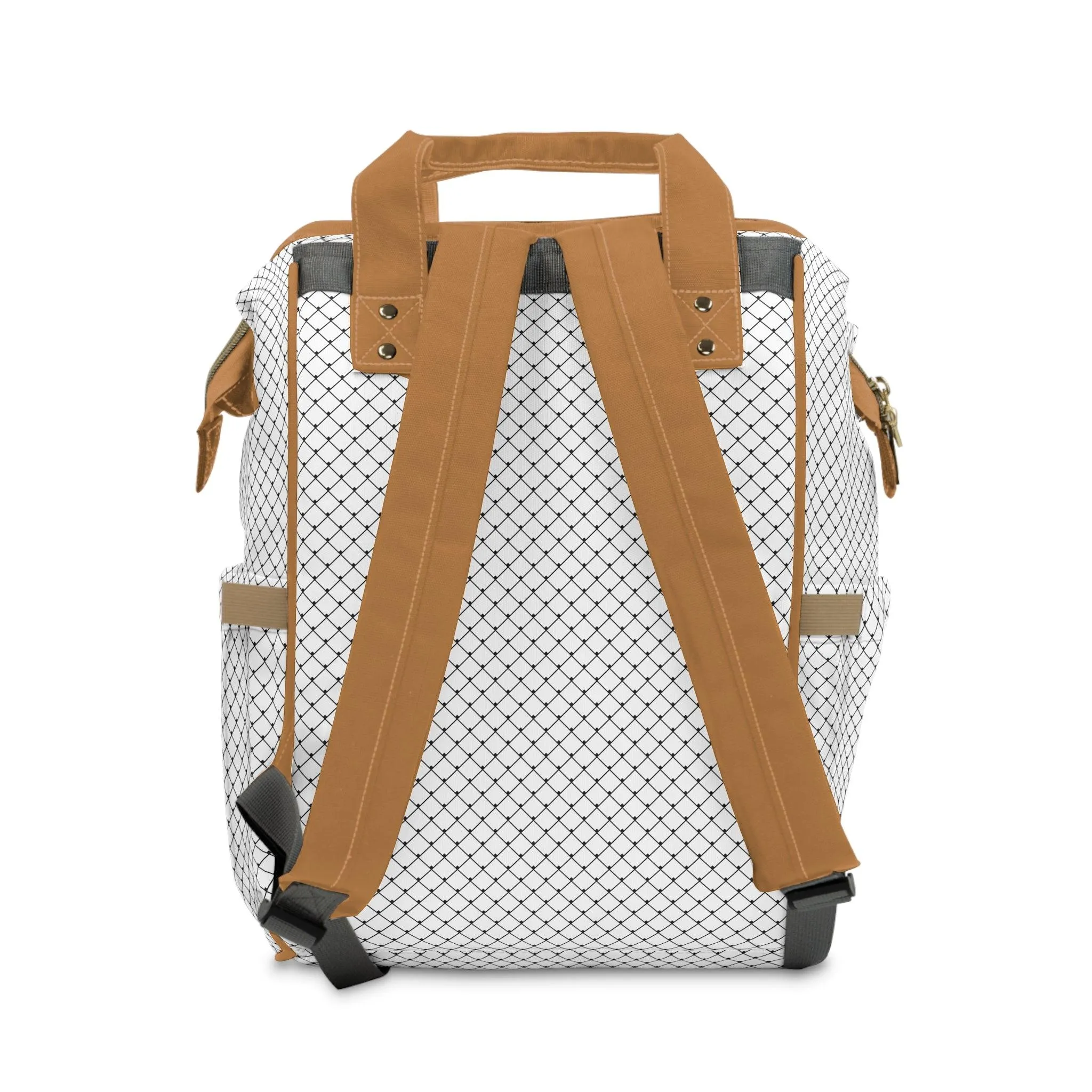 Artistic Luxury Diaper Backpack for Fashion-Forward Parents