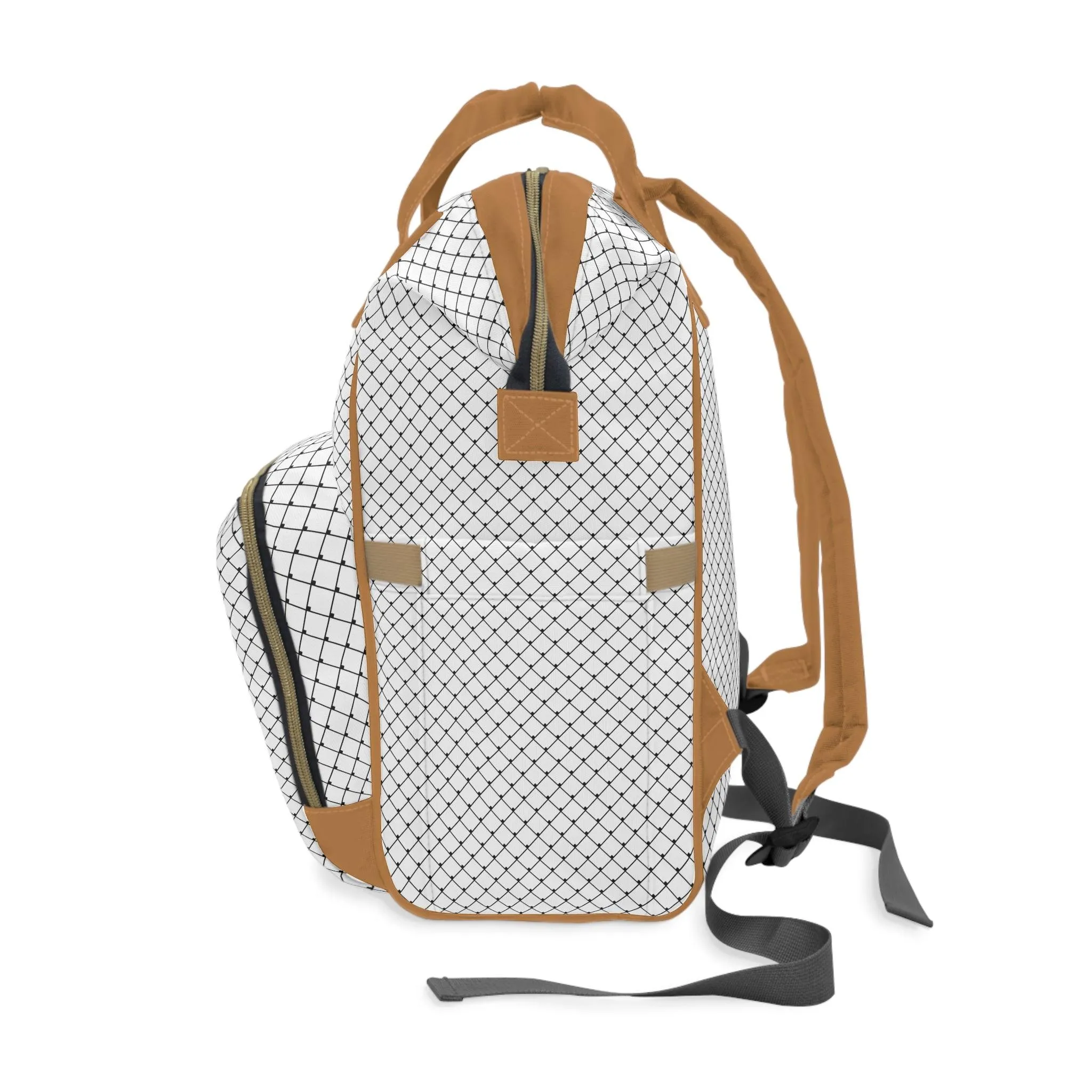 Artistic Luxury Diaper Backpack for Fashion-Forward Parents