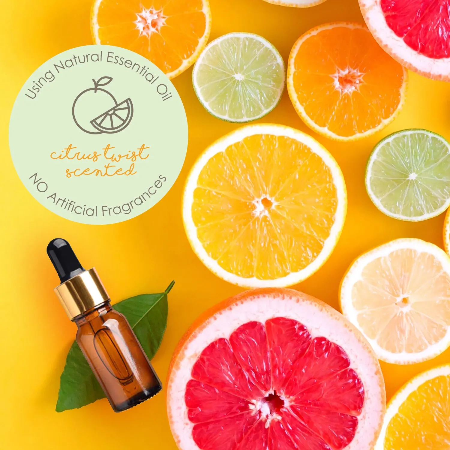 Baby Disposable Diaper Bags | CITRUS TWIST SCENTED - 6 Roll Refill Pack