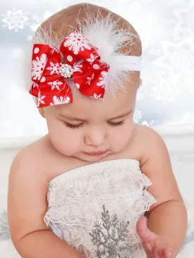 Baby Toddler Christmas Headband Xmas Party Hair Ornaments