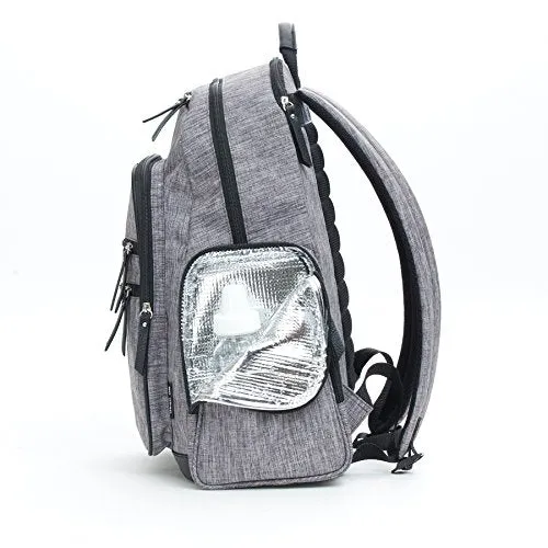 Babyboom Places and Spaces Backpack Diaper Bag, 2 oz - lb