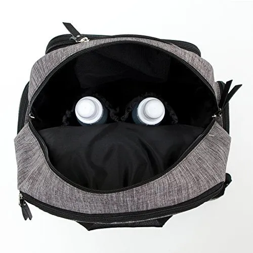 Babyboom Places and Spaces Backpack Diaper Bag, 2 oz - lb