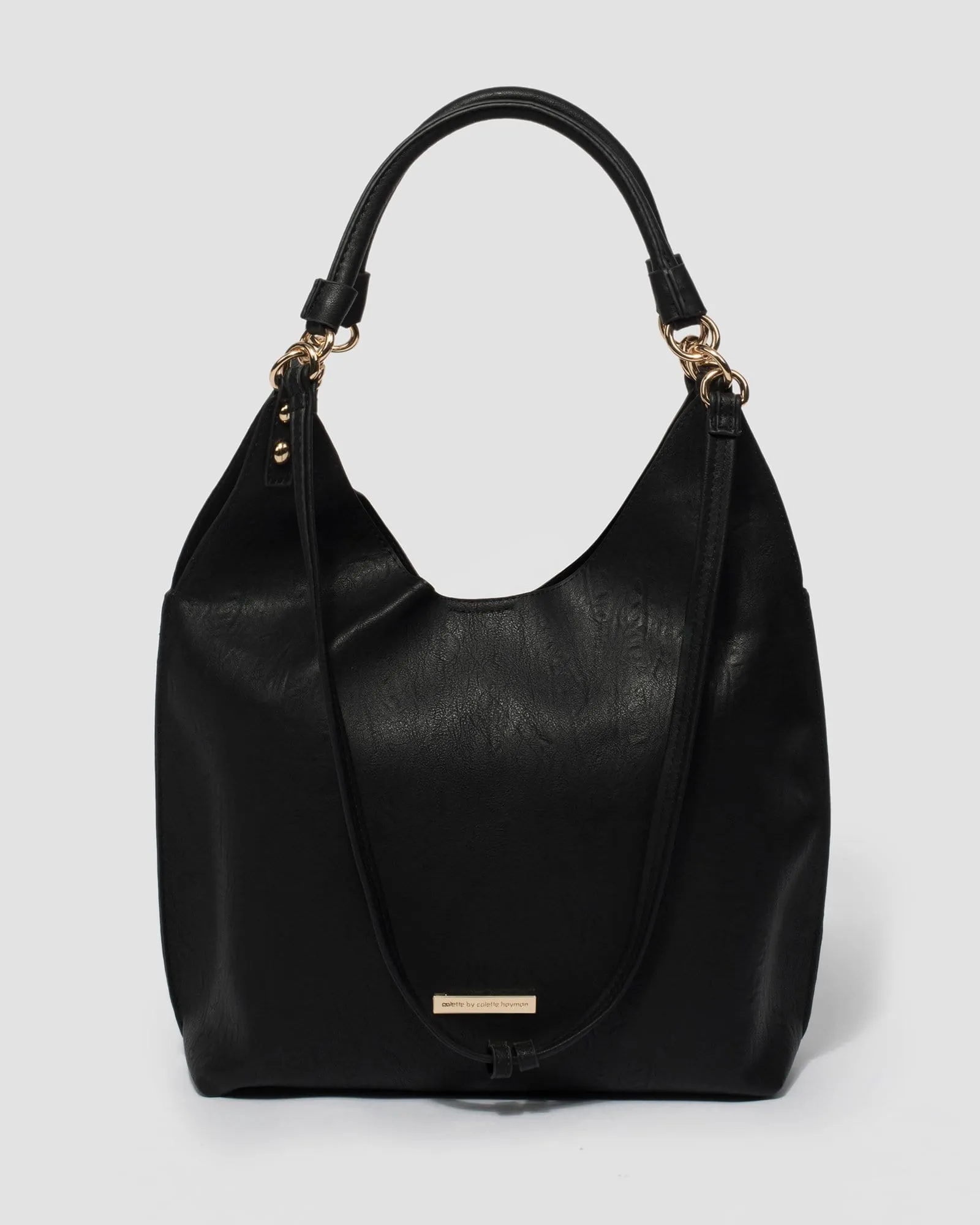 Black Camila Slouch Bag