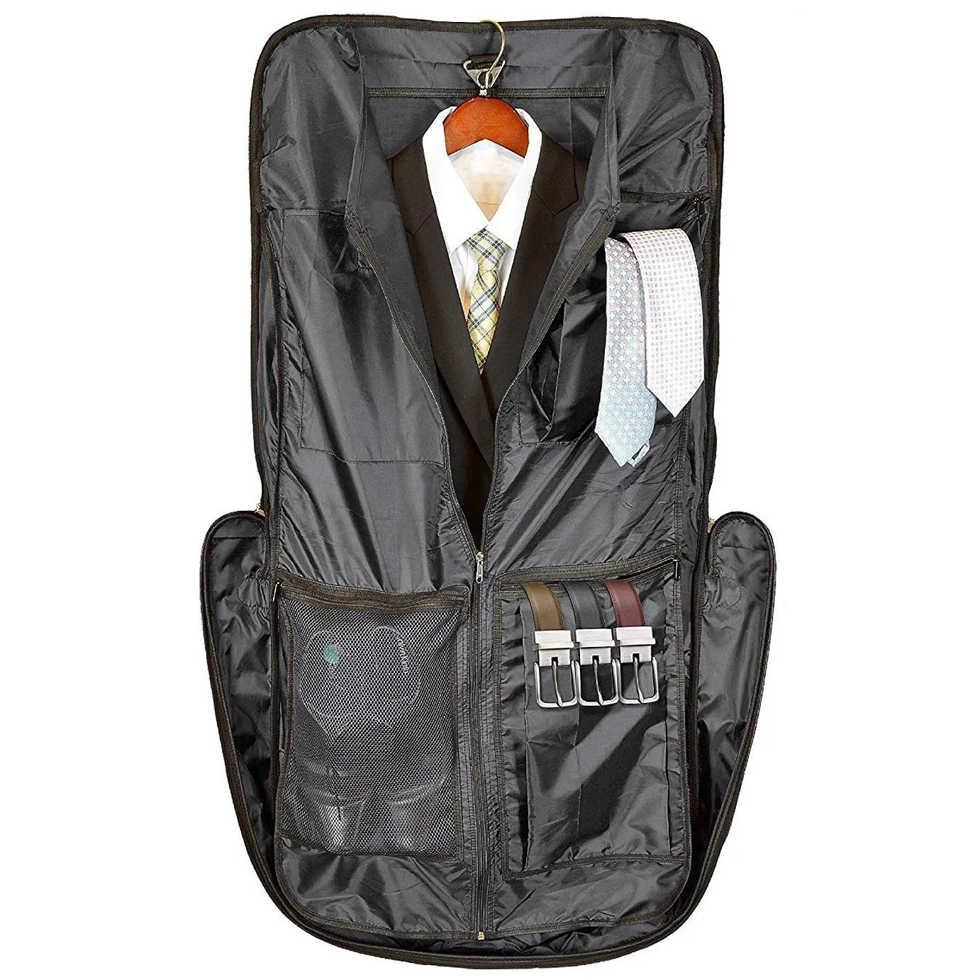 Bolford Travel Garment Bag For Business Trips And Travel With Padded Computer Pocket