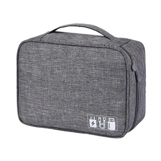 Cable Storage Bag Waterproof Digital Electronic Organizer