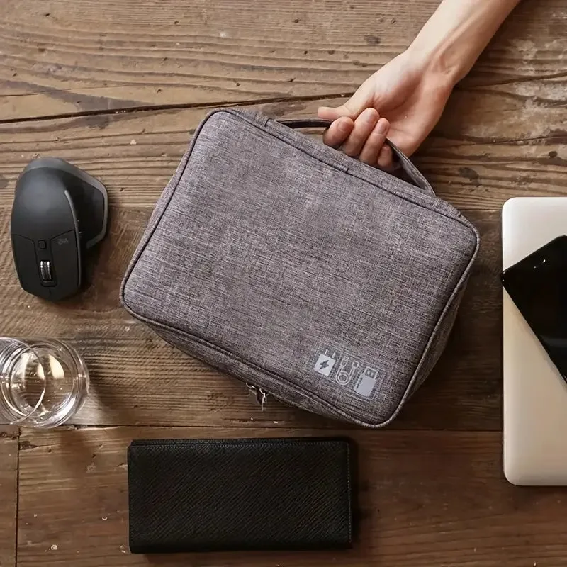 Cable Storage Bag Waterproof Digital Electronic Organizer