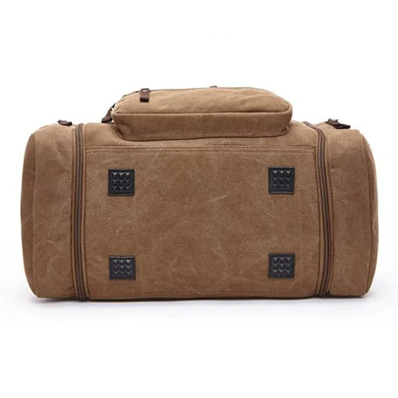 Canvas Duffle Travel Bag - GlamzLife