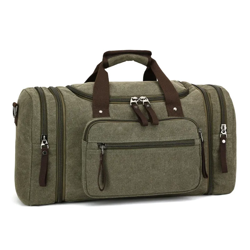 Canvas Duffle Travel Bag - GlamzLife