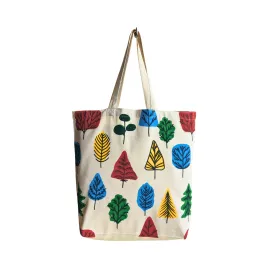 Canvas Shopping Bag - Leaf
