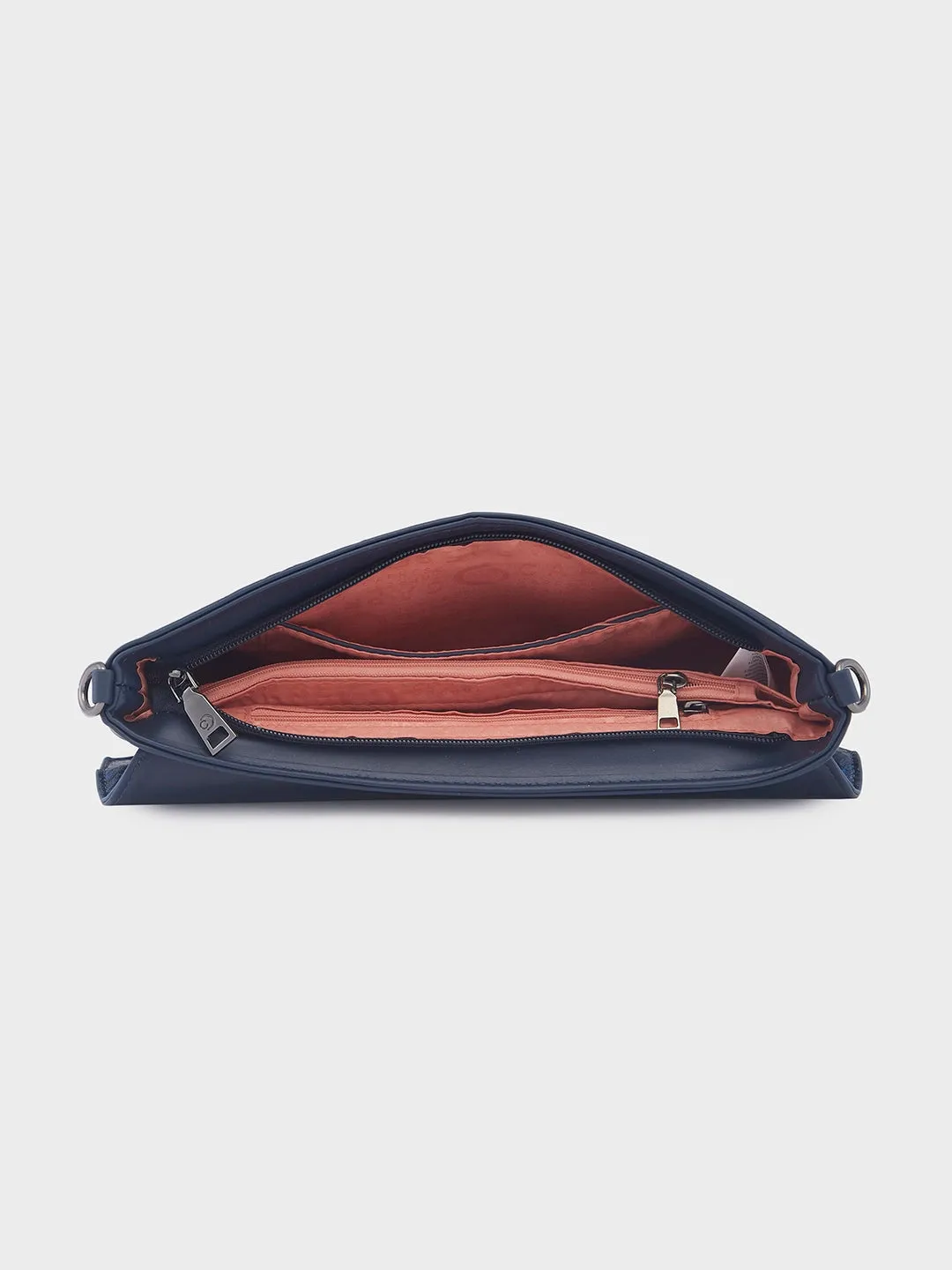 Caprese Ava Clutch Large Navy