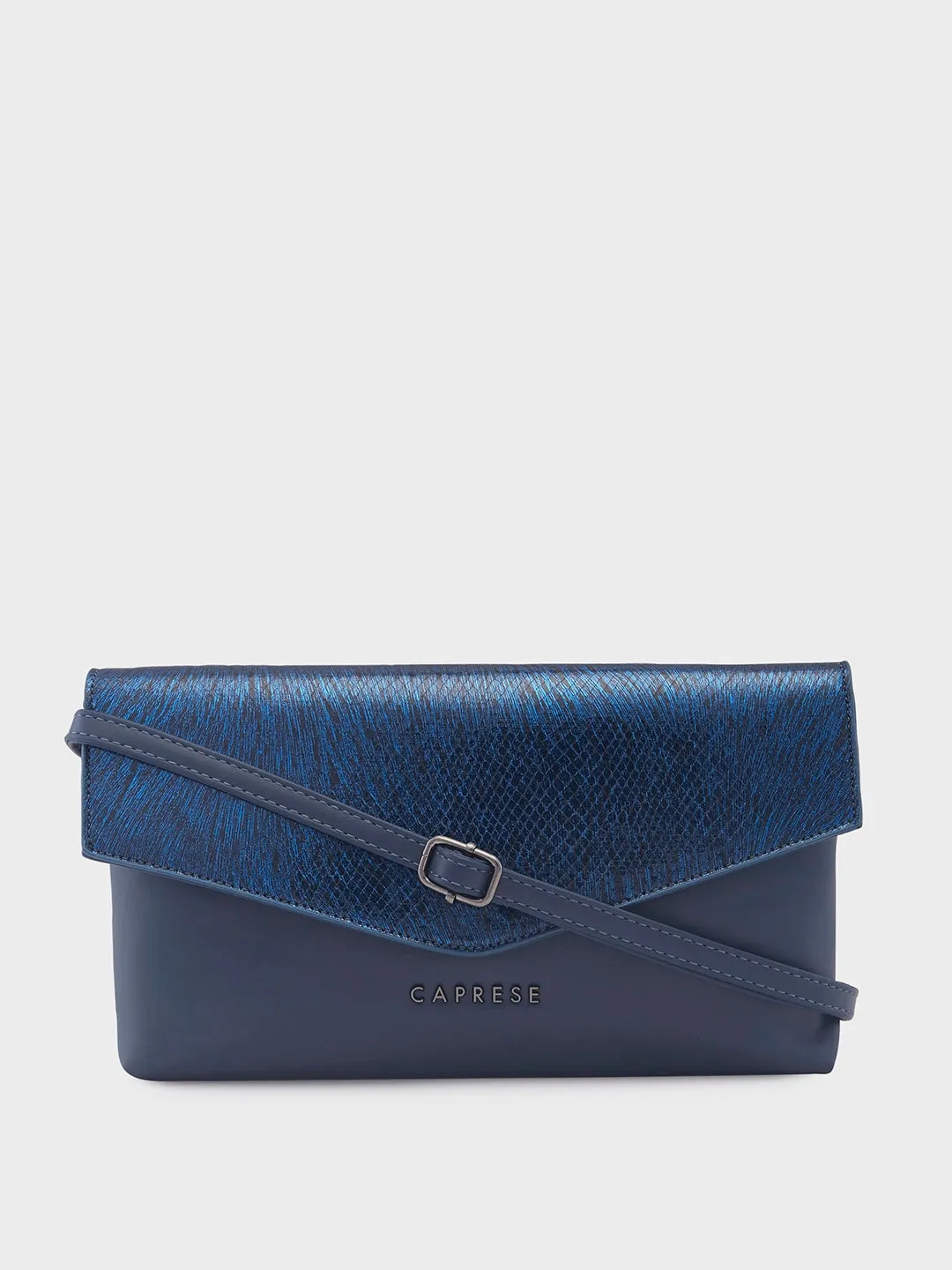 Caprese Ava Clutch Large Navy