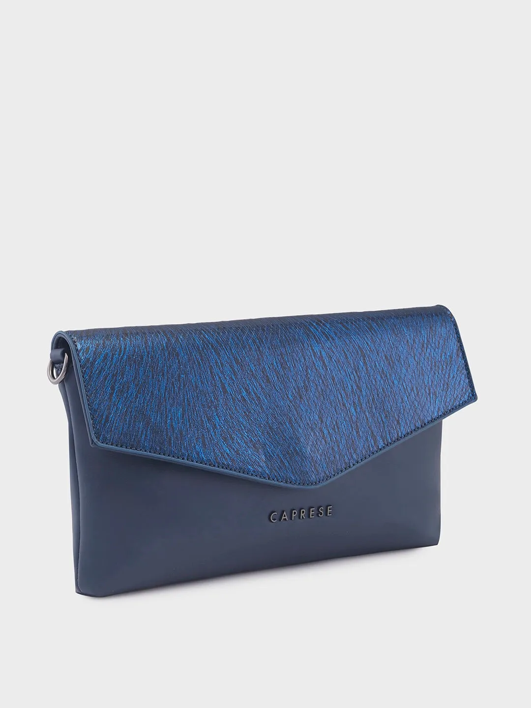 Caprese Ava Clutch Large Navy