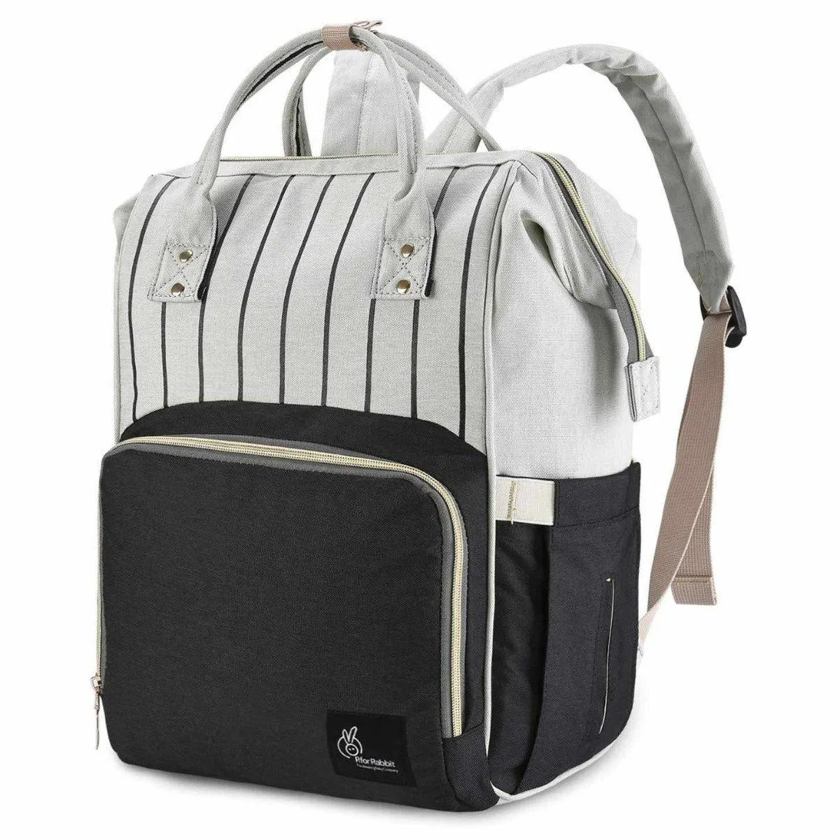 Caramello Diaper Bag For Moms With Personalized Name Tag