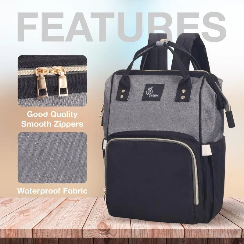 Caramello Diaper Bag For Moms With Personalized Name Tag