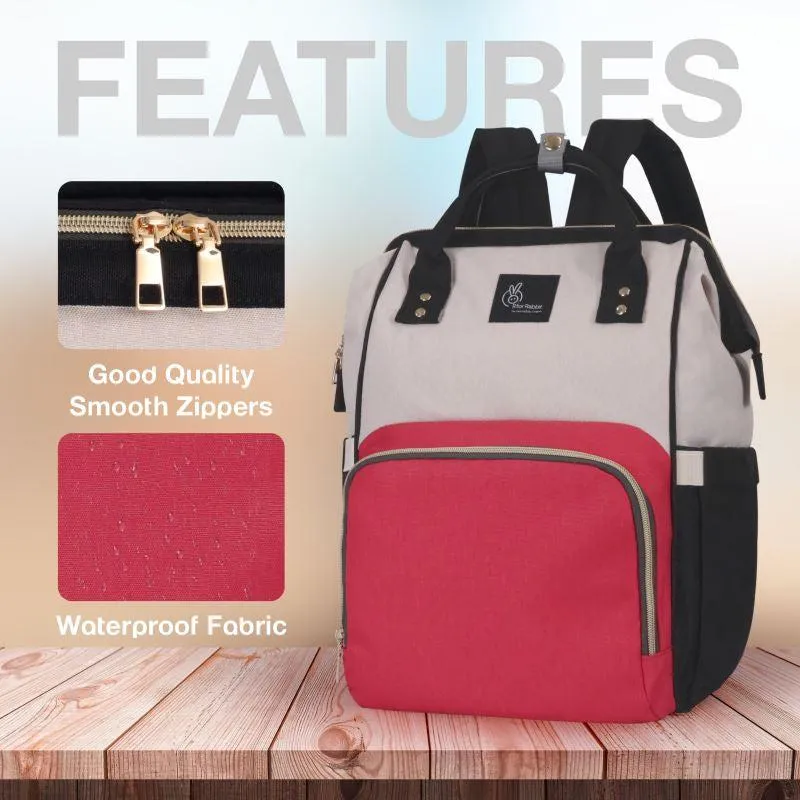 Caramello Diaper Bag For Moms With Personalized Name Tag