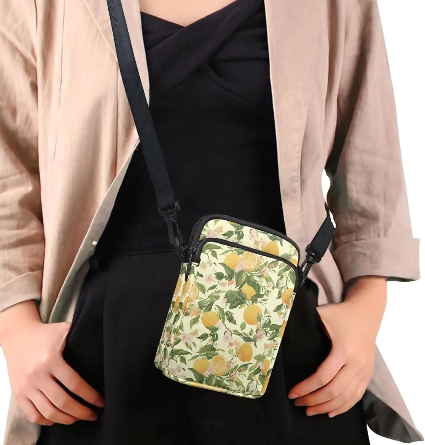 Crossbody Purse Bag for Women Fashion Phone Purses with Crossbody Strap for Hiking Traveling