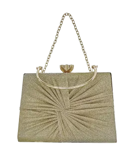 Crystale Lurex Metallic Shimmer Purse
