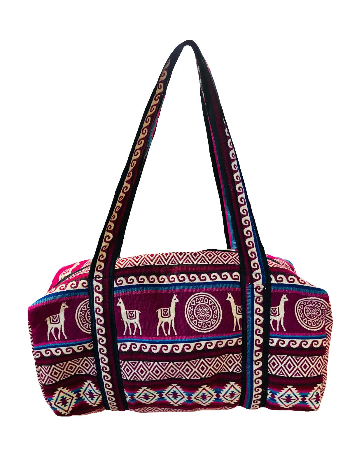 Electric Love Woven Duffel Bag
