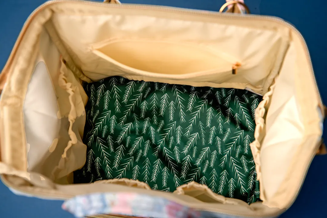 Floating Balloons | cloth diapering diaper bag Make myself Believe