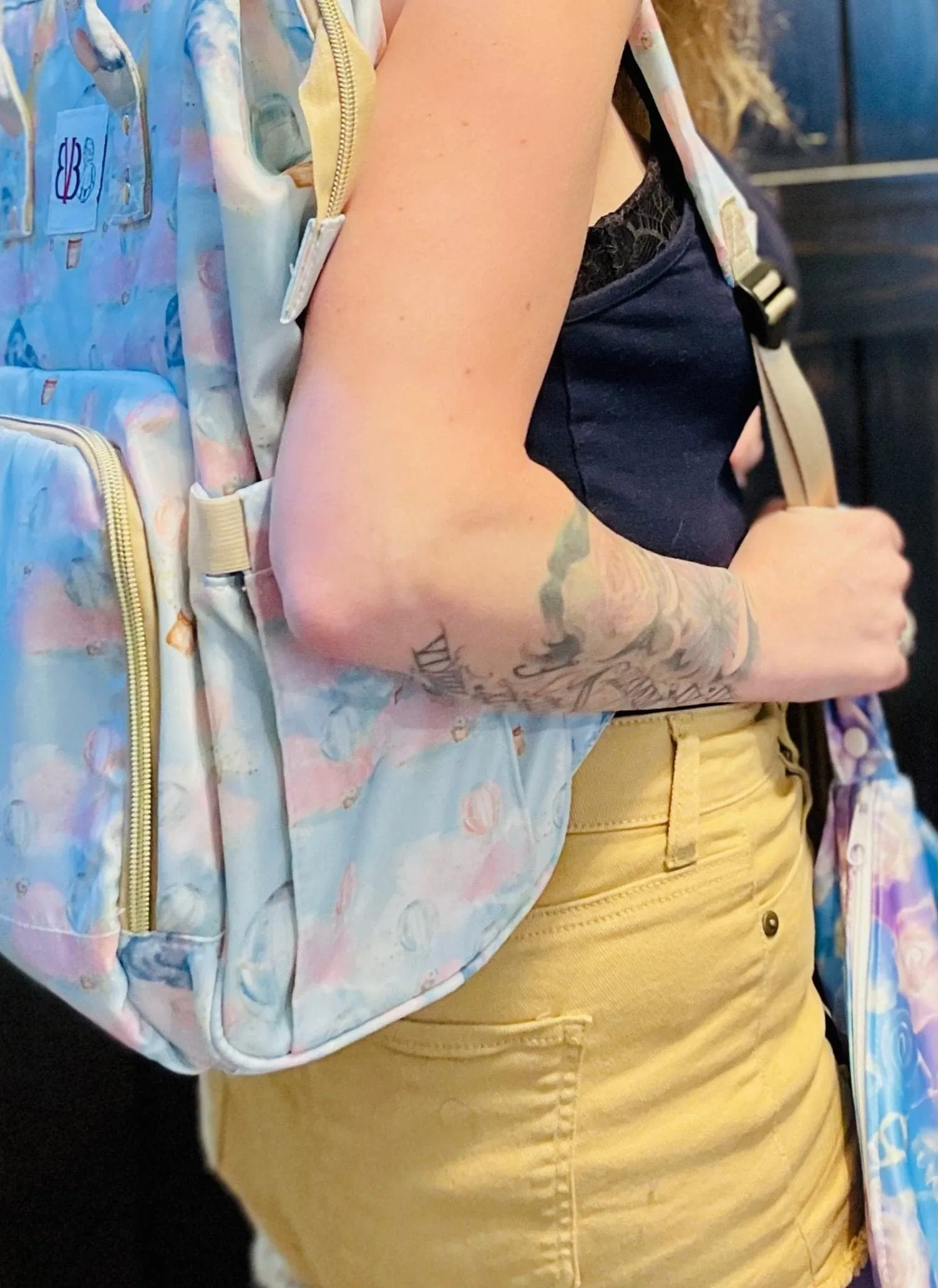 Floating Balloons | cloth diapering diaper bag Make myself Believe