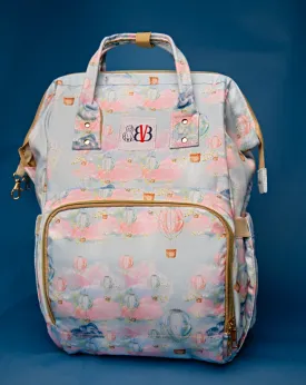 Floating Balloons | cloth diapering diaper bag Make myself Believe