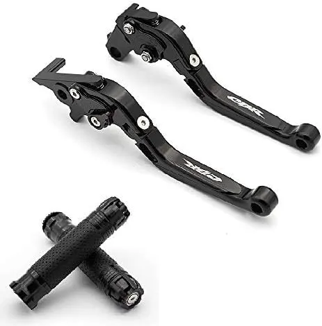 FXCNC CNC Aluminum Folding Extendable Adjustable Brake Clutch Levers compatible with CBR650F CB650F CBR650A CB650R 2014-2021, CBR650R 2018-2021