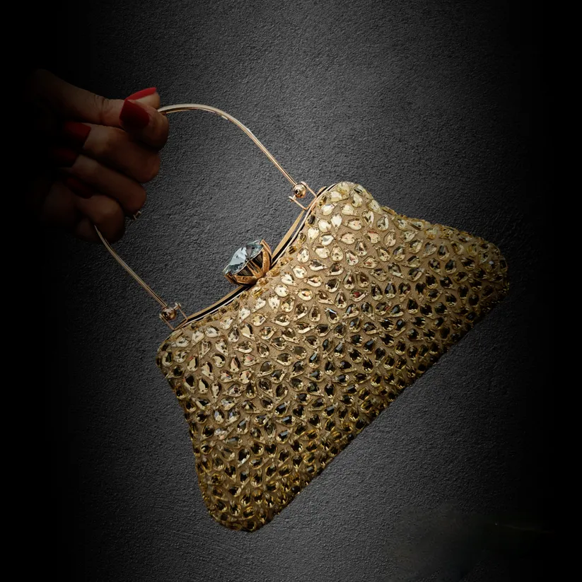 Gold Topaz Clutch