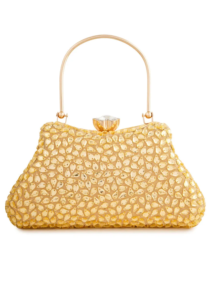 Gold Topaz Clutch