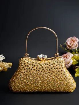 Gold Topaz Clutch