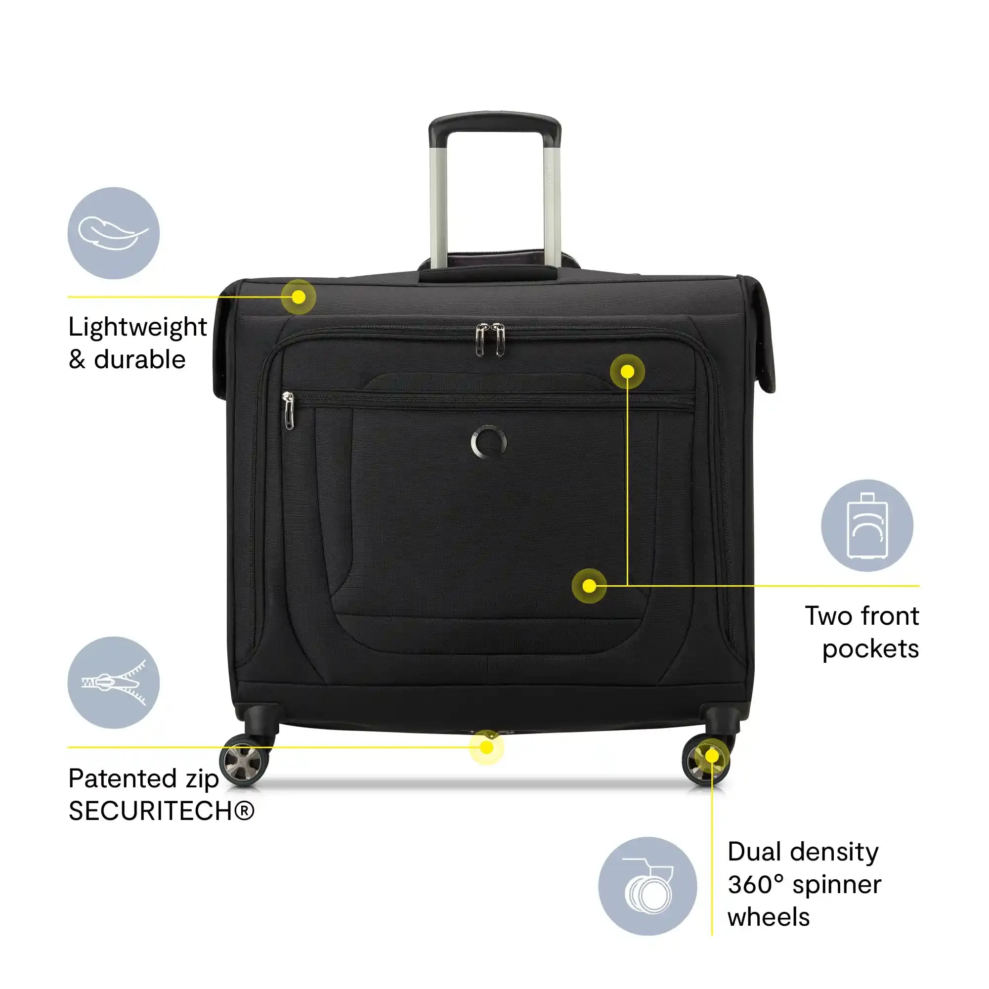HELIUM DLX - Large Rolling Garment Bag