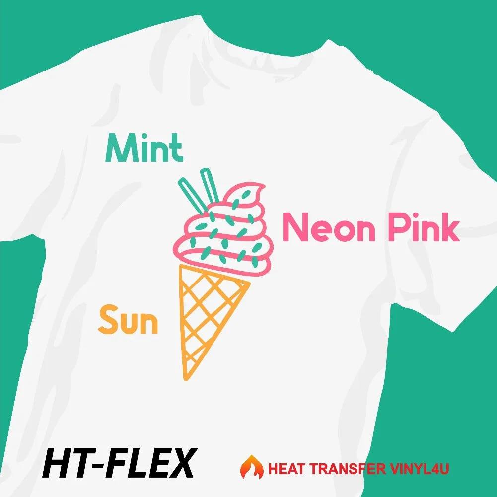 HT-Flex Heat Transfer Vinyl 19.67" Roll (Yard)