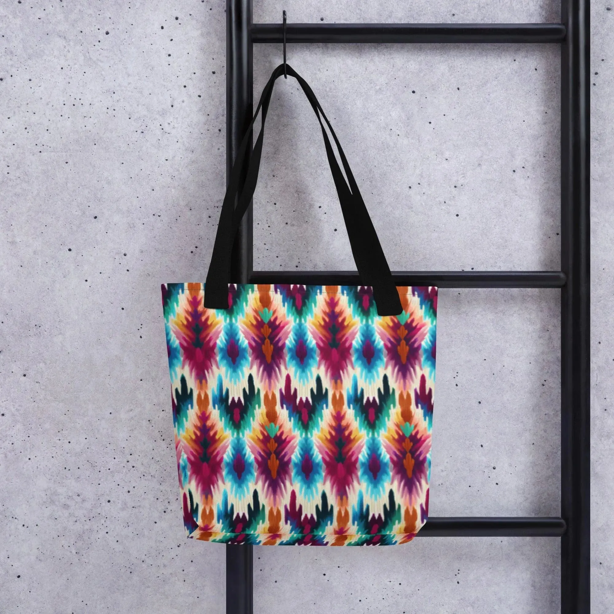 Indonesian Ikat Tote Bag