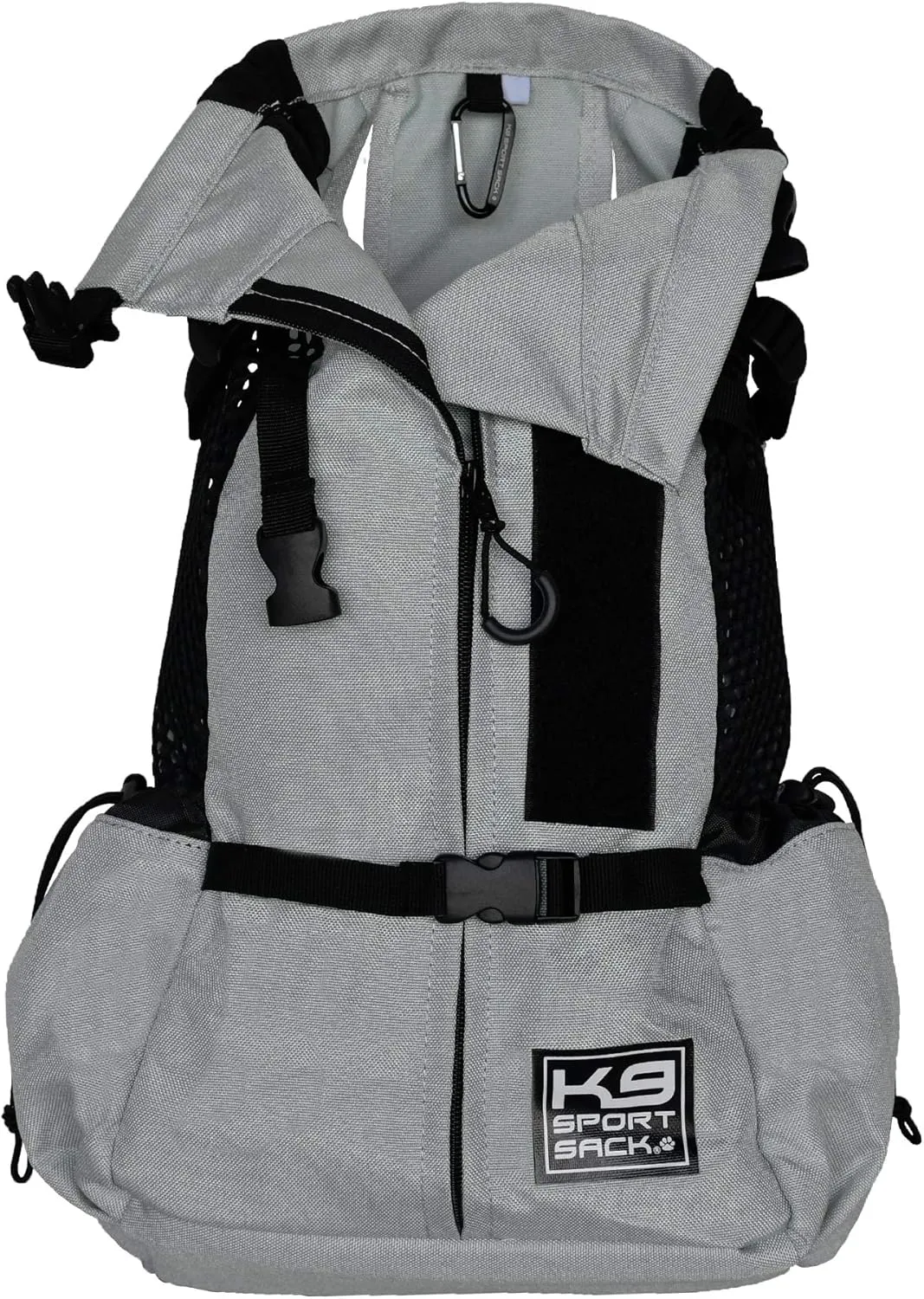 K9 Sport Sack | Dog Carrier Adjustable Backpack (Large, Air 2 - Charcoal Grey)