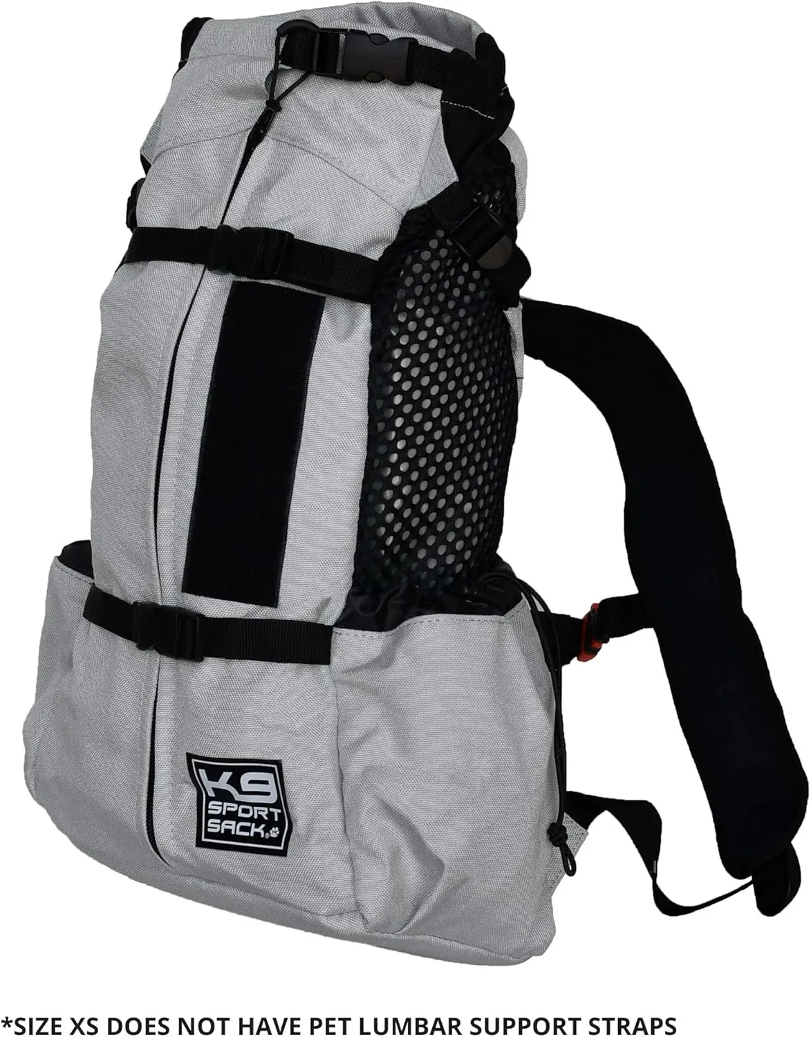 K9 Sport Sack | Dog Carrier Adjustable Backpack (Large, Air 2 - Charcoal Grey)
