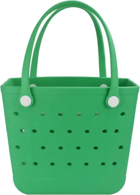 Lightweight Rubber Beach Bag X Large Tote Bag for Waterproof, Durable Open Handbag for Boat Pool Sports Gym