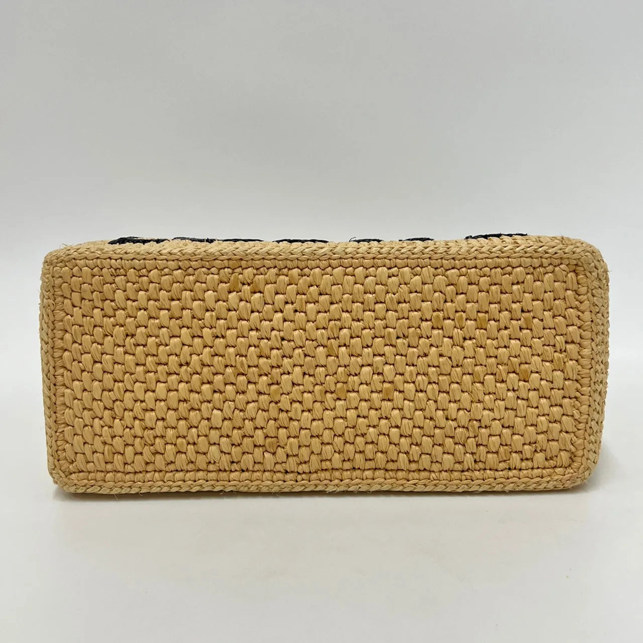 Loewe Tote Bag Raffia Small Natural/Green/Yellow