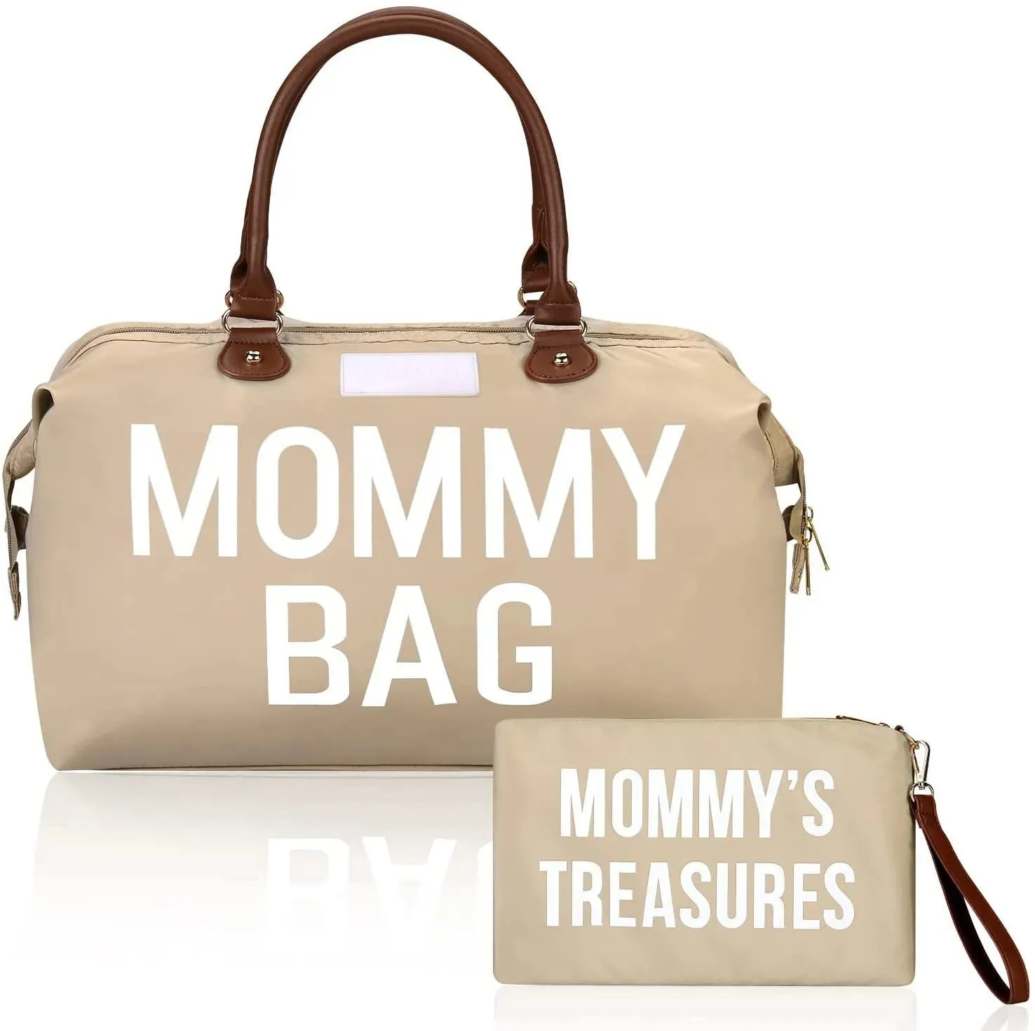 Mama Large Capacity  Tote Bag Travel, Diaper Bag Set (9 Colors)