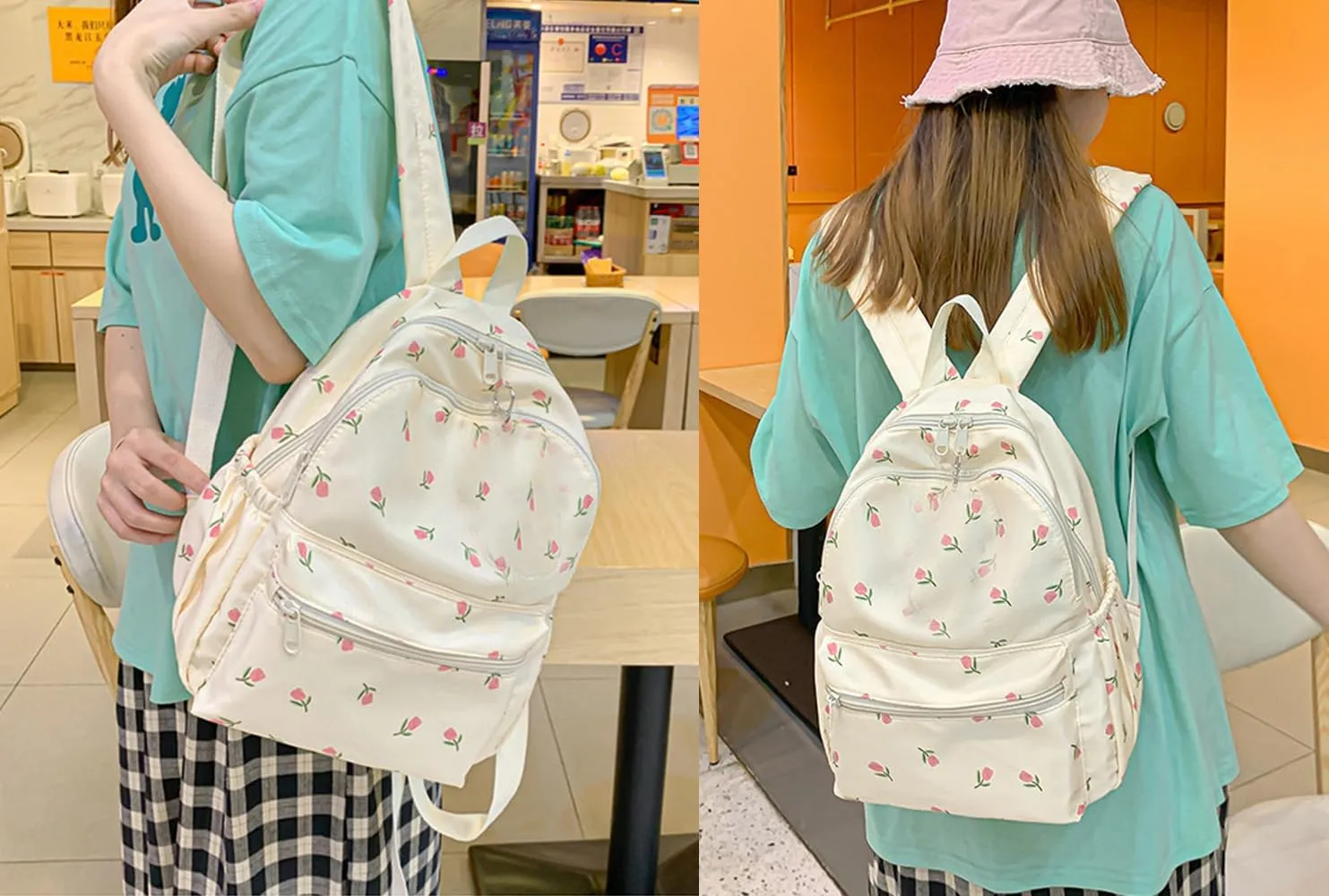 Mini Backpack for Girls Teens Kids Kawaii Small Backpack Purse with Cute Pendant Gift