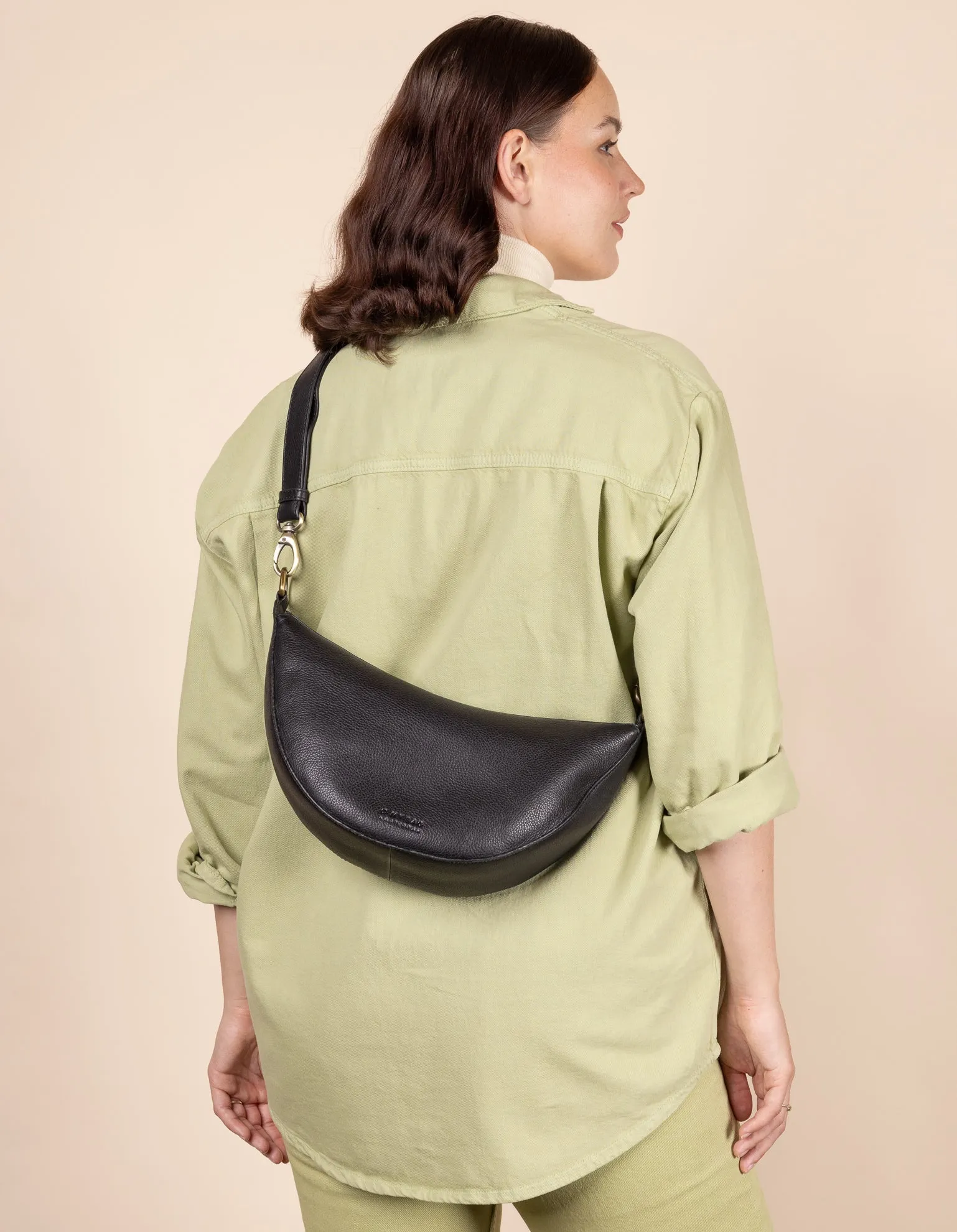 O My Bag Leo - Black Soft Grain