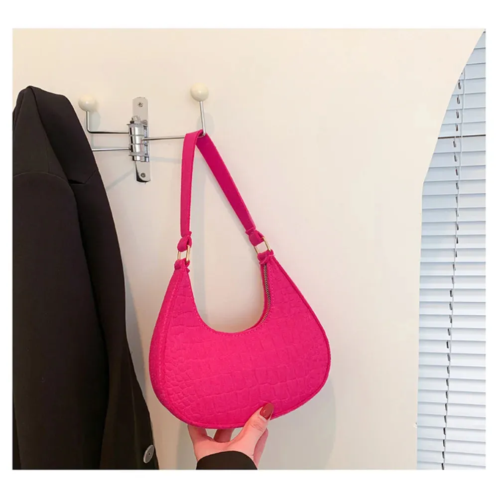 Pleated Evening Handbag Women Top Handle Glitter Clutch
