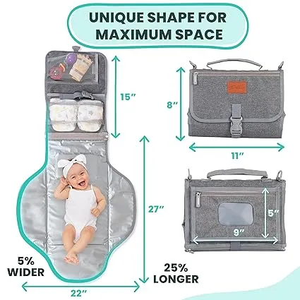 Portable Diaper Changing Pad: Convenient Changing Solution On-The-Go