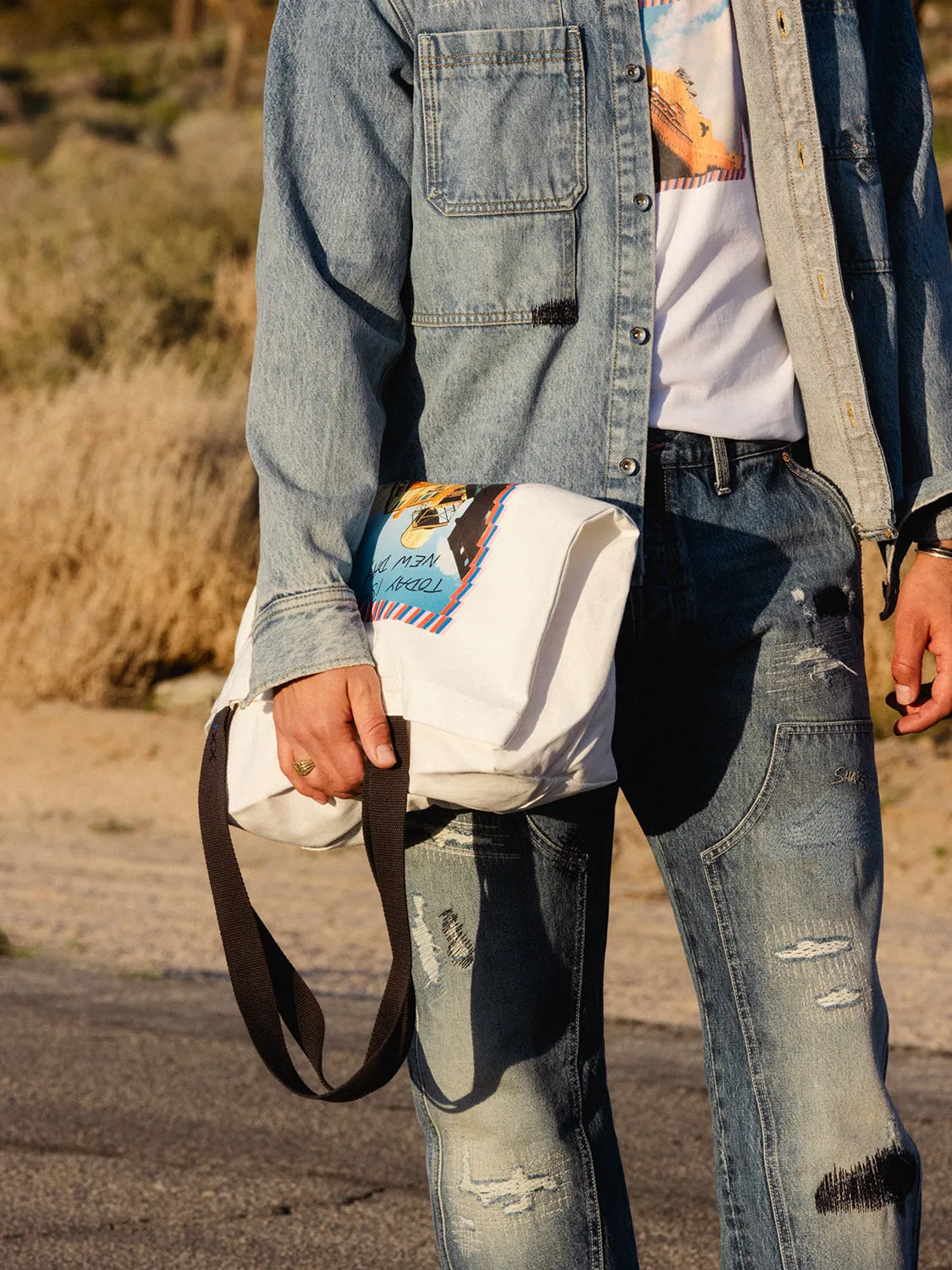 S&S x Joe Jonas tote bag