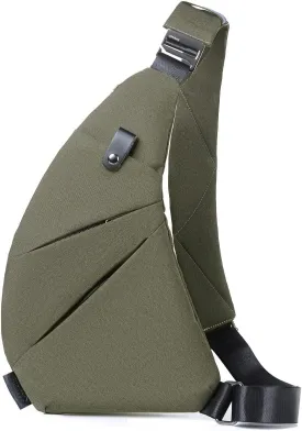 Sling Bag - Slim Crossbody Shoulder Backpack Anti-Theft Personal Pocket Chest Bag Travel Fanny Pack for Men Women